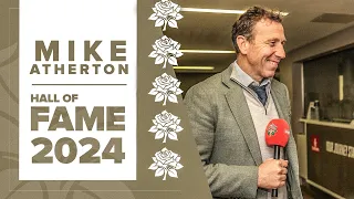 HALL OF FAME 🏆📜 | Mike Atherton inducted into Lancashire Hall of Fame