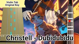 Christell - Dubidubidu (chipi chipi chapa chapa dubi dubi daba daba) Violin Tab