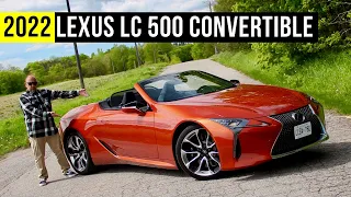 The Most Distinctive Convertible For Under 300 Grand: 2022 Lexus LC 500 Convertible Review