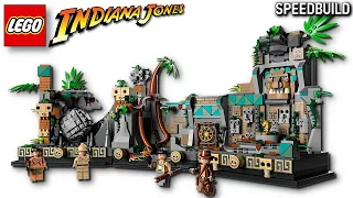 LEGO Indiana Jones 'Temple of the Golden Idol' Speed Build! | Set 77015