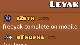 [Mobile] Leyak 100% By EnZore (Insane Demon) - Geometry Dash 2.11