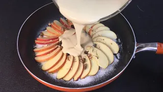 Without Oven The Famous Dessert That Drive The World Crazy!  With 1 Apple Only!