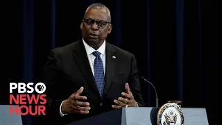 WATCH LIVE: U.S. Defense Secretary Lloyd Austin holds news conference with Canadian counterpart