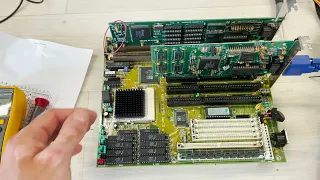 PCChips M921 486 motherboard repair