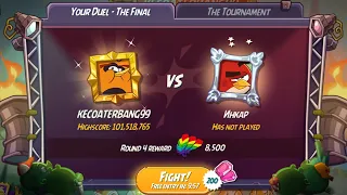Angry Birds 2 AB2 Rowdy Rumble Final Round | Stella+Red x2