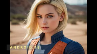 4K Realistic Dragon Ball Z characters
