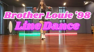 진주라인댄스♡토곰 | Brother Louie '98 Line Dance | Beginner | 브라더루이 '98라인댄스