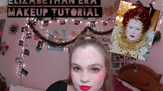 Elizabethan Era Makeup Tutorial