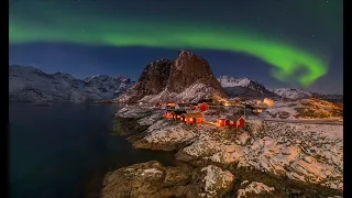 Lofoten Islands, Aurora Timelapse Norway