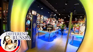 Moscow Life: Where do Ordinary People Go Shopping? Inside Huge Shopping Mall / ep. 1