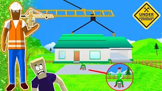 jack becomes a house crane 🏠🏗️ in dude theft wars