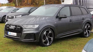 Brand NEW Audi Q7 2020 286PS| Daytona Grey with Titanium black optic and 22 inch wheels (walkaround)