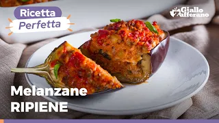 MELANZANE RIPIENE: la farcitura vi conquisterà al primo assaggio! Garantito! 😋😍