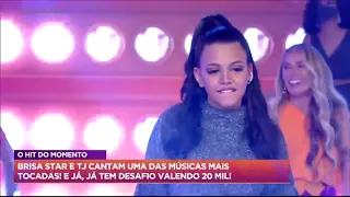 THIAGO JHONATHAN E BRISA STAR NO HORA DO FARO (RECORD TV)