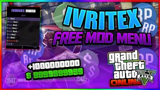 GTA V Online PC 1.50 | Ivritex Mod Menu | Money + RP Undetected