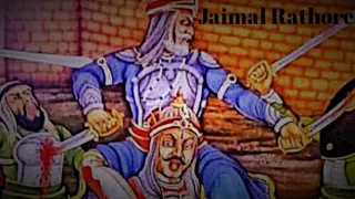 🕉️Jaimal Rathore 👿⚔️🚩Jaimal Rathore status👿 #rajput #rajputana #jaimalrathore #kshatriya #attitude