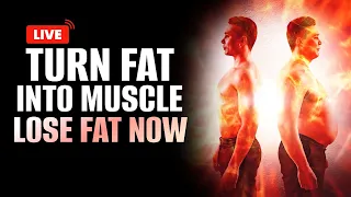 Lose Fat Subliminal | Turn Fat Into Muscle Frequency | Gain Muscle While Losing Fat | 295.8Hz