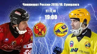 Чемпионат России-2018/19. СКА-нефтяник (Хабаровск) - Мурман (Мурманск)