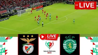 🔴[LIVE] SL Benfica vs. Sporting CP | Semi-finals | Taça de Portugal 23/24 | Match LIVE Today!