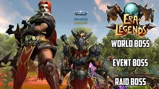 ERA OF LEGENDS: WORLD BOSS, EVENT BOSS & RAID BOSS BATTLE