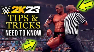WWE 2K23 Tips And Tricks
