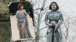 Recreating Zendaya's Armor Dress!