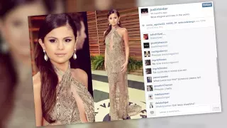 Justin Bieber Calls Selena Gomez Gorgeous At The Met Ball | Splash News TV | Splash News TV