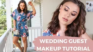 AFFORDABLE WEDDING GUEST MAKEUP TUTORIAL