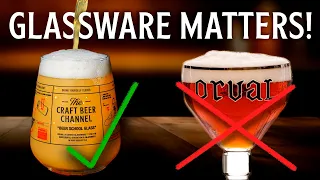 Does glassware matter when drinking beer?