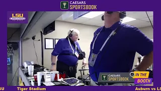 Pregame and Booth Video from LSU Football vs. Auburn