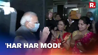 PM Modi In Japan: PM Greeted By 'Vande Mataram' Chants & Warm Reception By Indian Diaspora In Tokyo