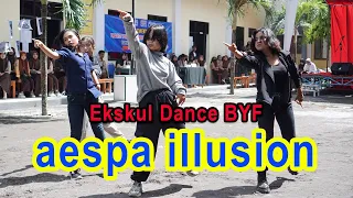 Aespa 에스파 '도깨비불 Illusion | ekskul dance BYF