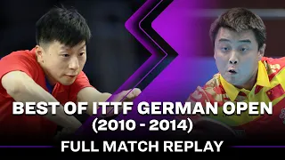 FULL MATCH | MA Long (CHN) vs WANG Hao (CHN) | MS F | 2010 German Open