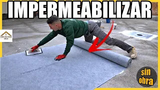 🔶Como IMPERMEABILIZAR una TERRAZA (Azotea) o PATIO🔶 Muy FACIL, Paso a Paso |  @revestech