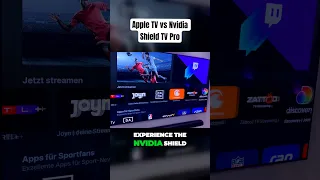 Apple TV vs Nvidia Shield TV Pro comparison #appletv #nvidiashieldtv #apple #nvidia #shieldtv