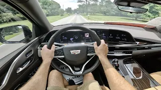 2023 Cadillac Escalade Premium Luxury 4WD: POV Drive, Impressions and ASMR