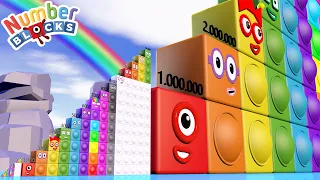 Looking for Numberblocks Puzzle Step Squad 1 to 14,000,000 MILLION to 14000,000,000 MILLION BIGGEST!