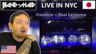 {REACTION} Band-Maid - [The Last Rockstars Live NYC] / Freedom + Real Existence