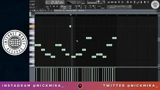 Nick Mira making Lucid Dreams by Juice WRLD, original instrumental (Sting -  Shape of my heart)