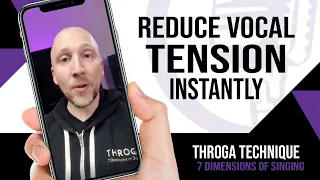 Reduce Vocal Tension Instantly | Vocal Tips for Singers