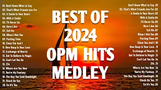 OPM HITS MEDLEY 2024 (Lyrics) - Pampatulog Relaxing English Love Song