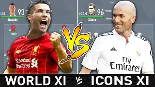 World XI VS Icons XI - FIFA 20 Experiment