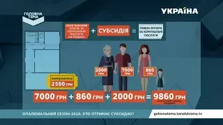 Як самому розрахувати розмір субсидії | Головна тема