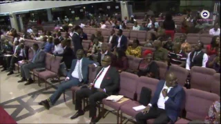 Pastor runs away during church service