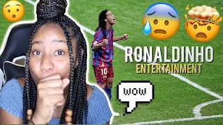 BASKETBALL FAN REACTS TO RONALDINHO GAÚCHO'S FOOTBALL'S GREATEST ||  REACTION