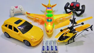 Transparent 3D Lights Airplane A380 and 3D Lights Rc Car | Rc Helicopter | Airbus A380 | Remote Car