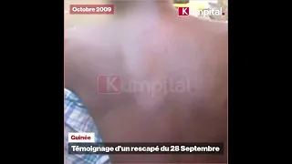 Guinée : Témoignage exclusif d'un rescapé du 28 septembre 2009