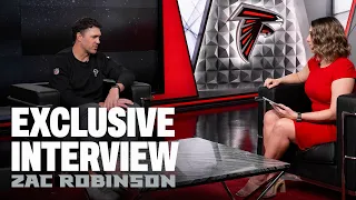 Exclusive interview with new Offensive Coordinator Zac Robinson | Atlanta Falcons | NFL