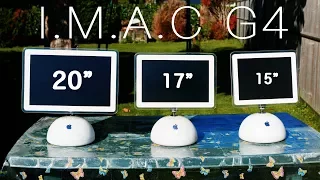 iMac G4 15" - 17" - 20" in 4K  - The iMac Sunflower - 2017