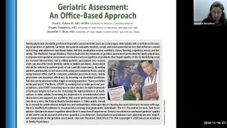 Geriatric Assessment   Learning Objectives|Health4TheWorld Academy